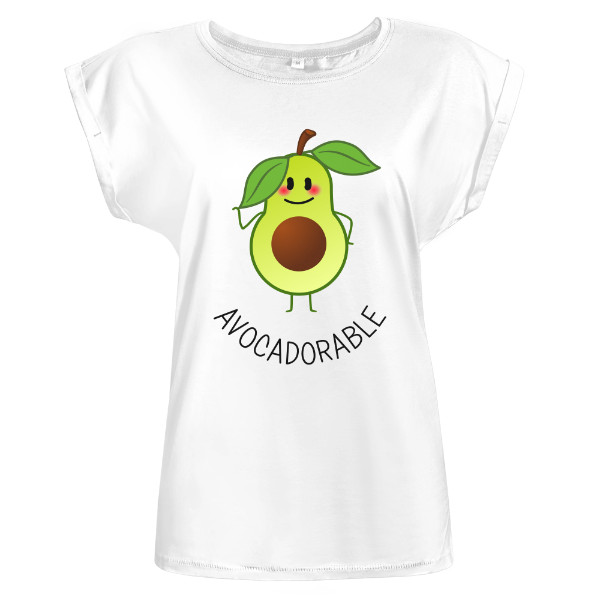 Tričko s potiskem Avocadorable
